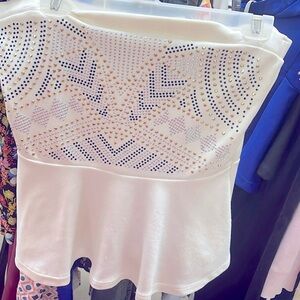 ❌SOLD❌Half top… Peplum style (preowned)